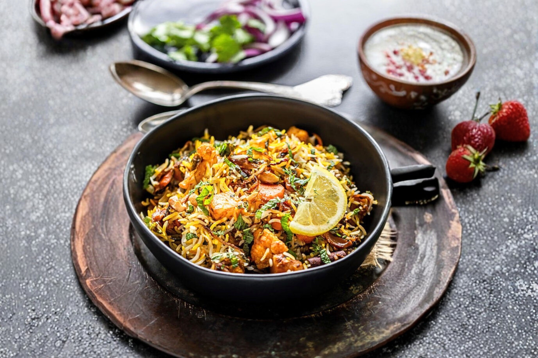 Veg Hyderabadi Biryani